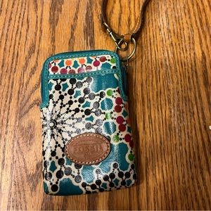 Fossil wristlet wallet